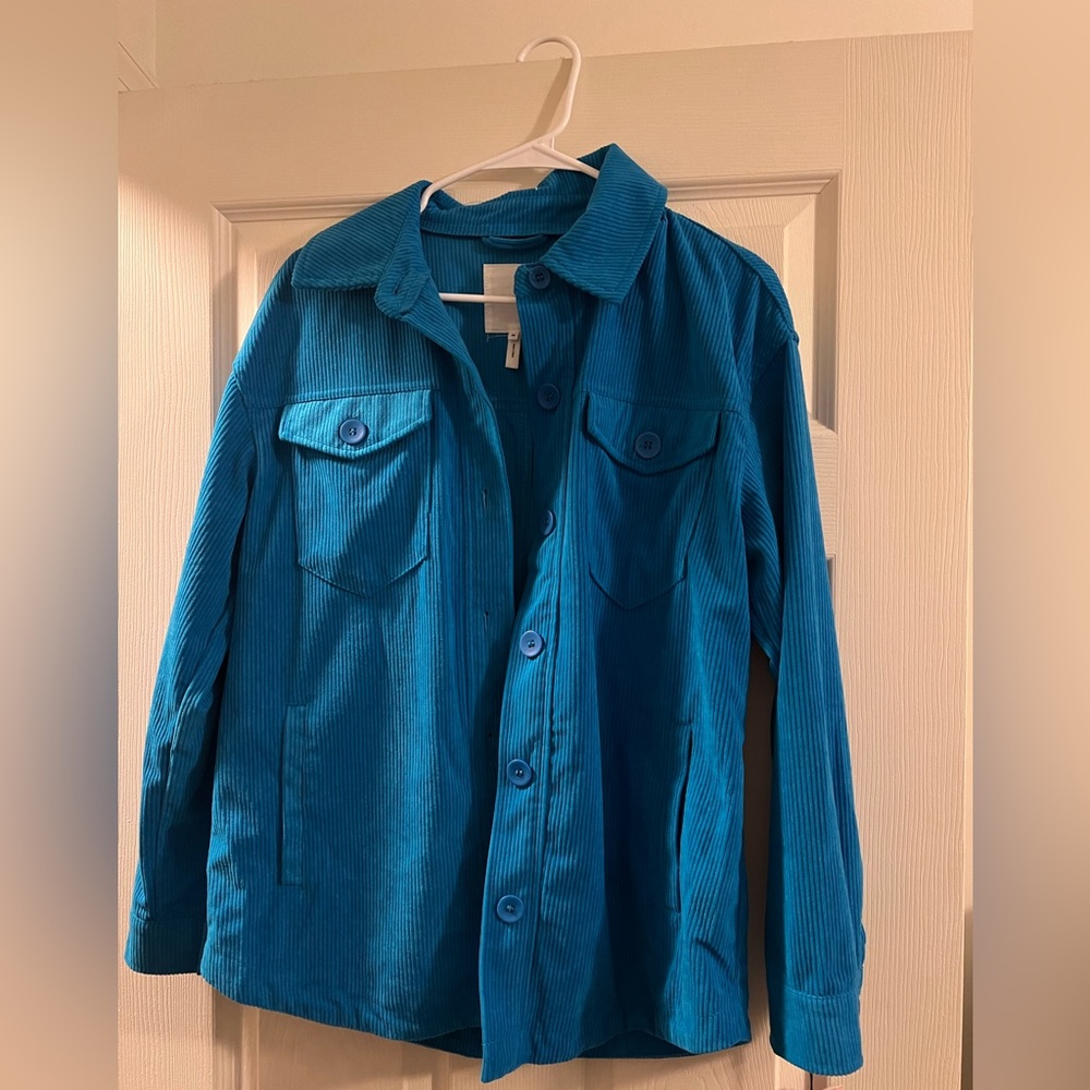 Blue Corduroy Jacket